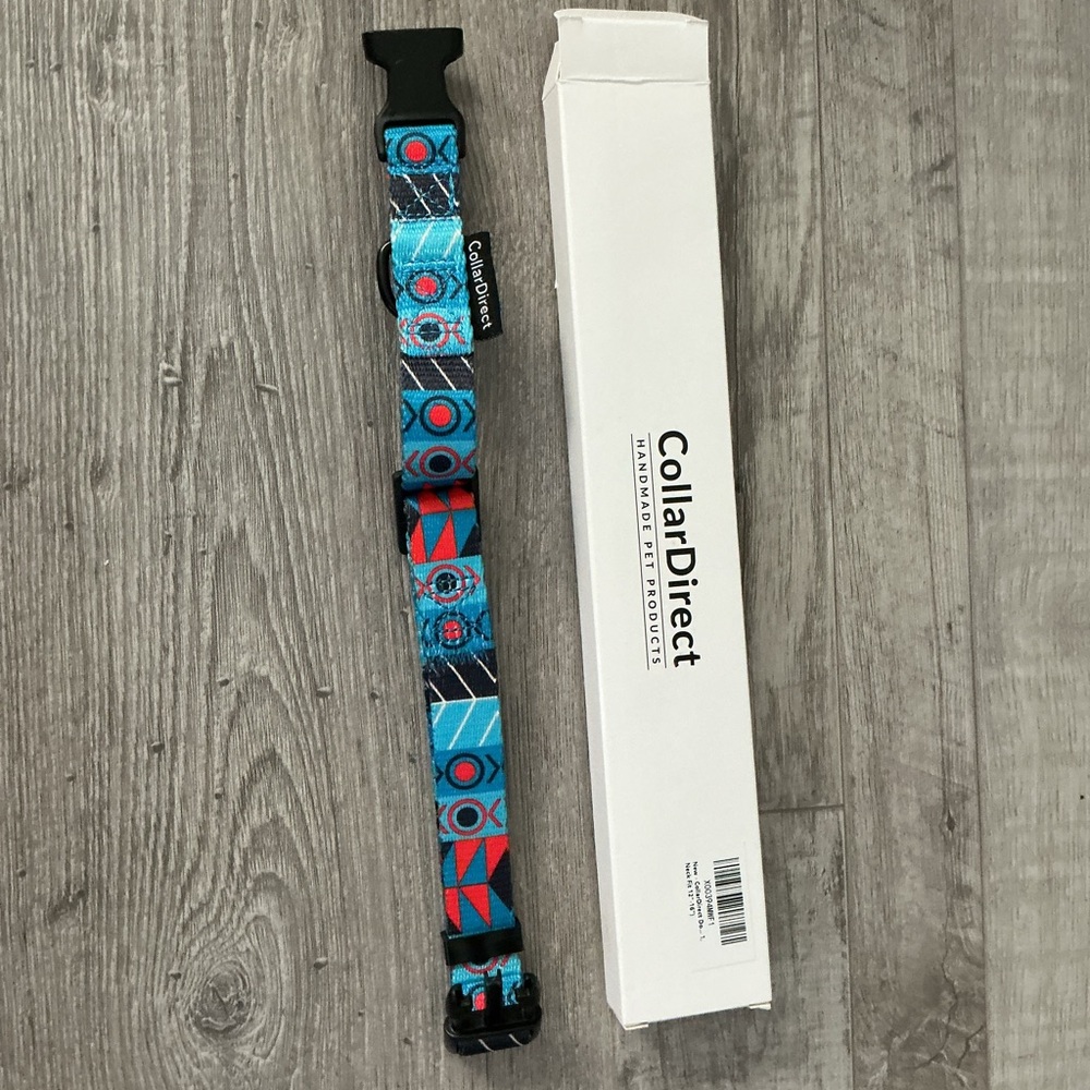 Tribal Ethnic Aztec Pattern, Adjustable Soft Nylon Pet Collar🌻 - Picture 2 of 3